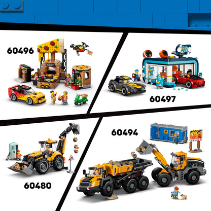 LEGO City Passagiersstoestel - Bouwpakket voor Kinderen met Speelgoed Vliegtuig Model, 4 Minifiguren en Reisaccessoires - Educatieve Set - Cadeau voor Jongens en Meisjes Vanaf 4 Jaar - 60492