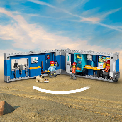 LEGO City Kiepwagen en voorlader Voertuigen - Bouwpakket voor Kinderen met Bouwplaatsvoertuigen, Werkende Functies en 3 Minifiguren - STEM Cadeau voor Jongens en Meisjes Vanaf 8 Jaar - 60494
