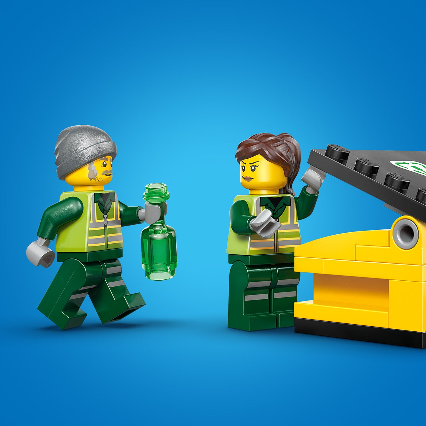 LEGO City Recyclingtruck – Vrachtwagen Speelgoed voor Kinderen vanaf 7 Jaar 60495