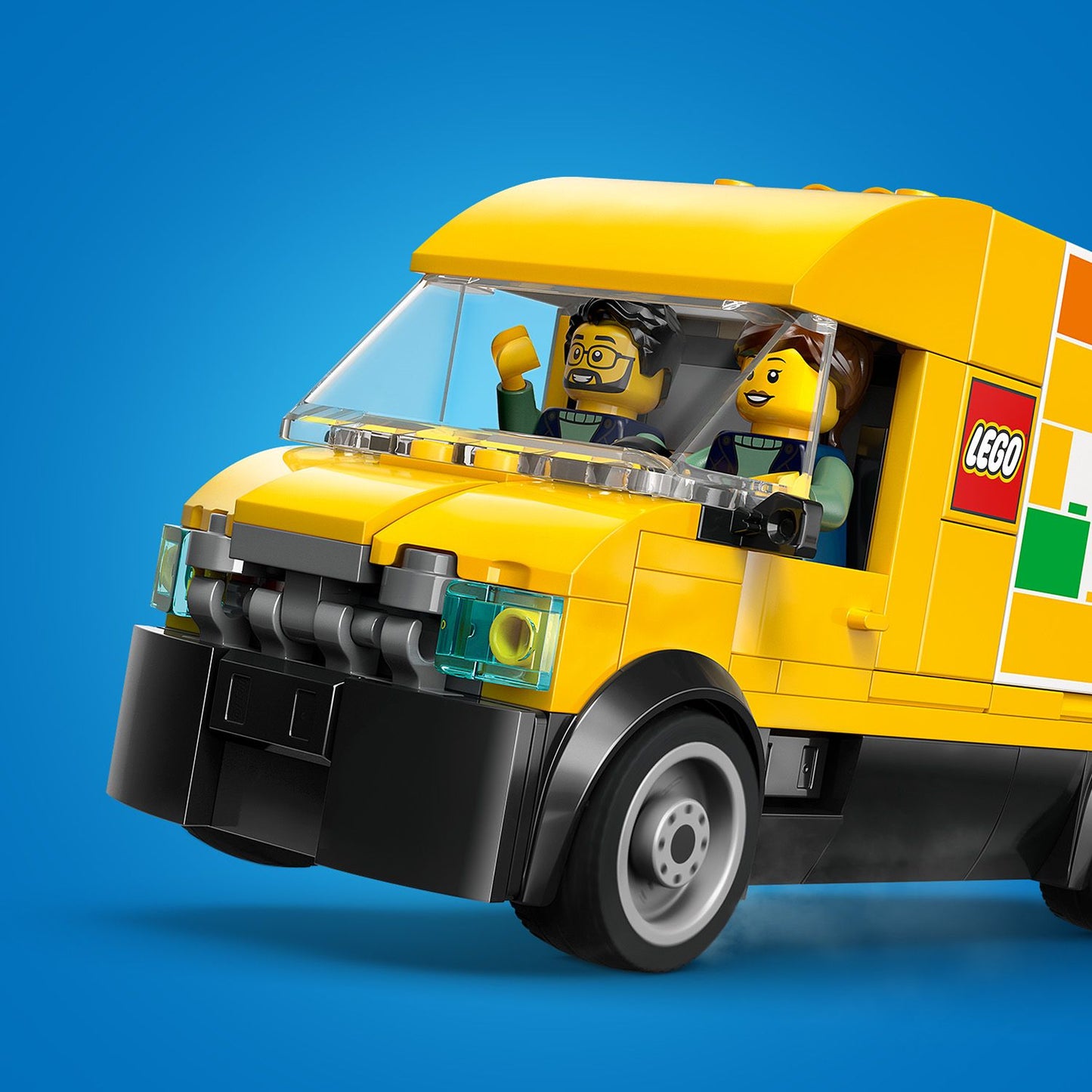 LEGO® City: De LEGO Bestelwagen - Bouw- en Speelset voor Autofans Vanaf 6 Jaar - Met 2 Minifiguren - 60500