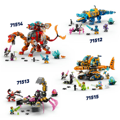 LEGO® DREAMZzz™ Vossenmecha - Speelgoed voor Kinderen met 2 Bouwmogelijkheden - 71508