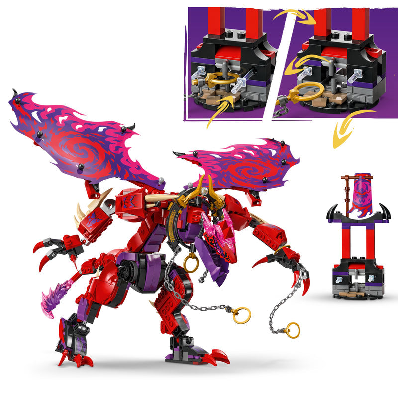 LEGO Blitzzahn-Chaosdrache 71832 Ninjago