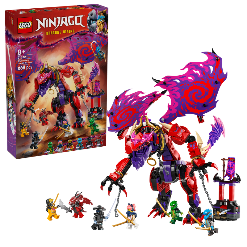 LEGO Blitzzahn-Chaosdrache 71832 Ninjago