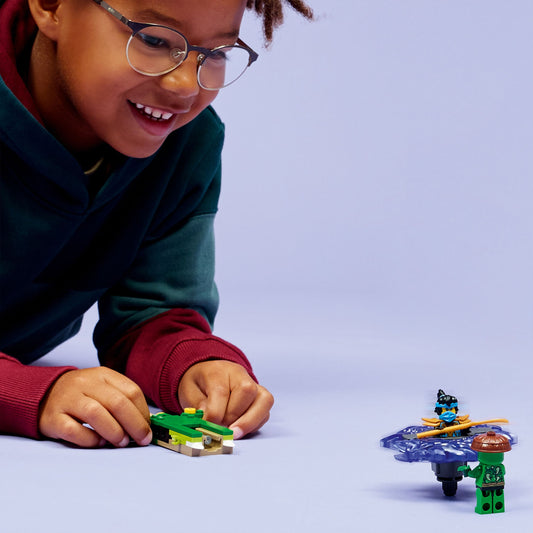 LEGO® NINJAGO® Nya vs. Mutatiemonster in Spinner - Actiespeelgoed - Speelset met 2 Minifiguren - 71849