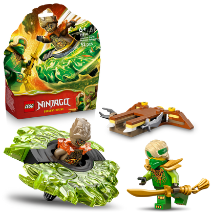 LEGO® NINJAGO® Lloyd vs. Aardemonster in Spinner - Actiespeelgoed - Set met 2 Minifiguren - 71850