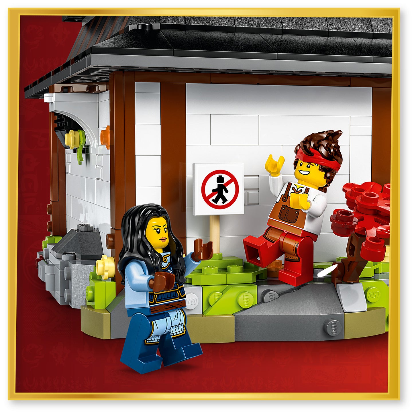 LEGO® NINJAGO® 15-Jarig Jubileum: Smederij De Vier Wapens - Bouwset - 6 Minifiguren - 71858