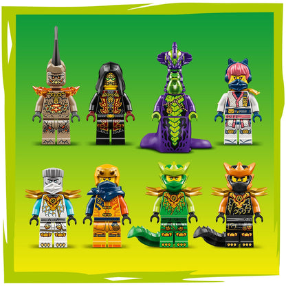LEGO® NINJAGO® De Draak van het Leven - Speelgoeddraak - Bouwset met 8 Minifiguren - 71859