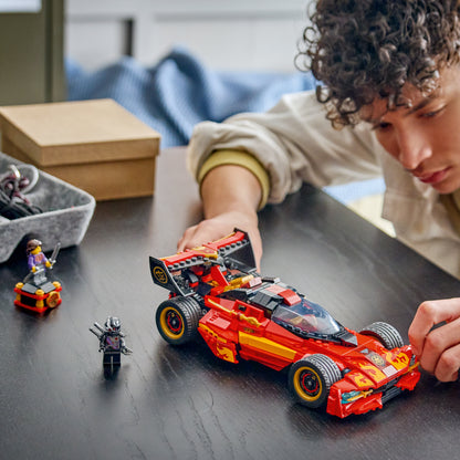 LEGO NINJAGO 15-jarig Jubileum: X-1 Ninja Charger – Speelgoed Auto Bouwpakket met Motor en 3 Minifiguren Incl. Kai – Nostalgisch Cadeau voor Jongens vanaf 14 Jaar en Volwassen Fans – 71867