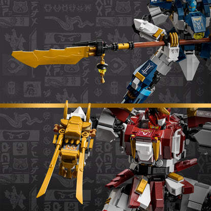 LEGO NINJAGO De Twee Torenhoge Mecha Speelgoed voor Kinderen - Bouwpakket met Actiefiguren Geïnspireerd op NINJAGO Legends De Nacht Valt - Cadeau voor Jongens en Meisjes Vanaf 12 Jaar - 71870
