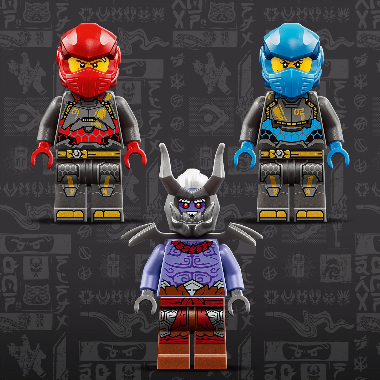 LEGO NINJAGO De Twee Torenhoge Mecha Speelgoed voor Kinderen - Bouwpakket met Actiefiguren Geïnspireerd op NINJAGO Legends De Nacht Valt - Cadeau voor Jongens en Meisjes Vanaf 12 Jaar - 71870