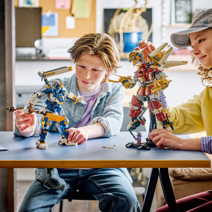 LEGO NINJAGO De Twee Torenhoge Mecha Speelgoed voor Kinderen - Bouwpakket met Actiefiguren Geïnspireerd op NINJAGO Legends De Nacht Valt - Cadeau voor Jongens en Meisjes Vanaf 12 Jaar - 71870