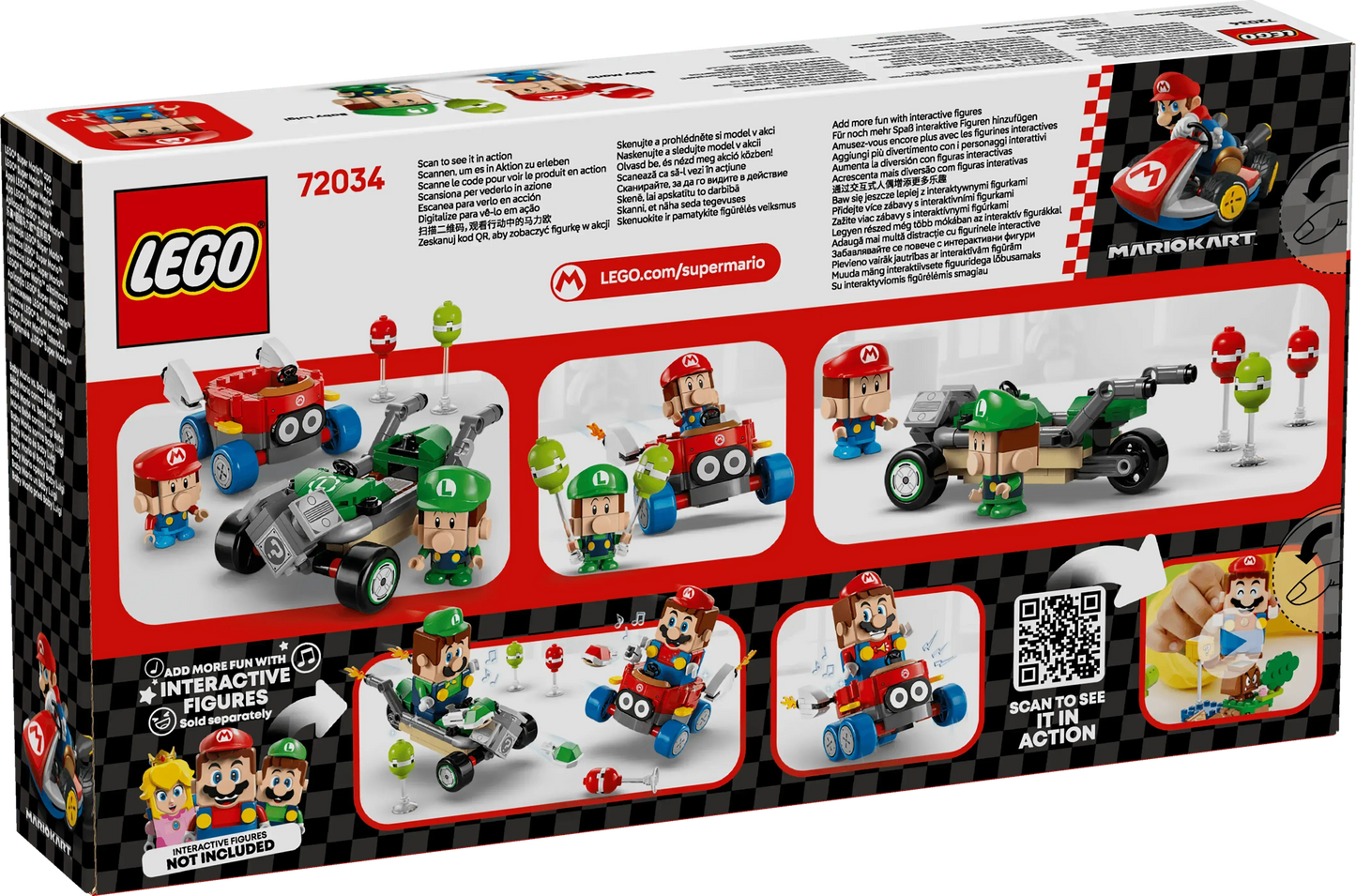 LEGO Mario Kart – Der Baby Mario vs. Baby Luigi 72034 SuperMario