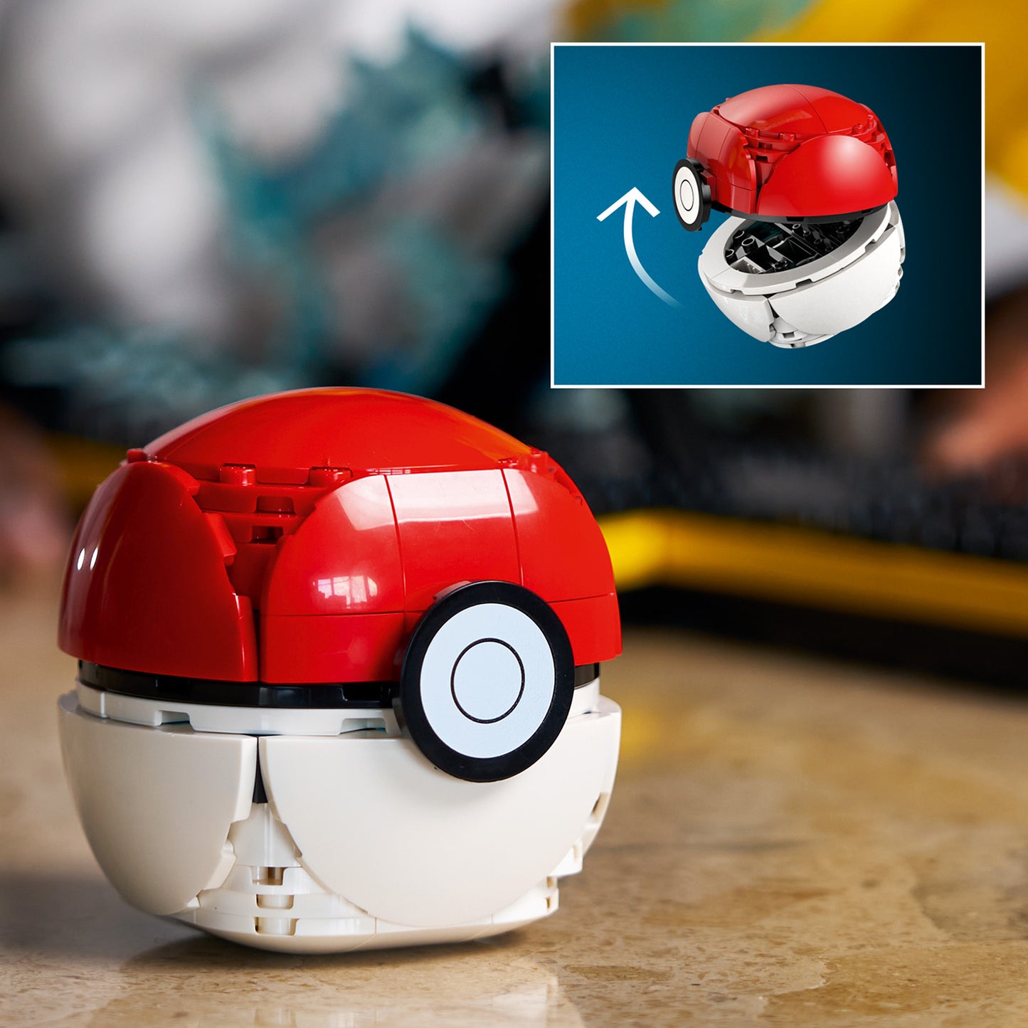 LEGO Pokémon Pikachu en Pokéball Bouwpakket voor Volwassenen 72152 (verkrijgbaar vanaf 1 mei 2026)