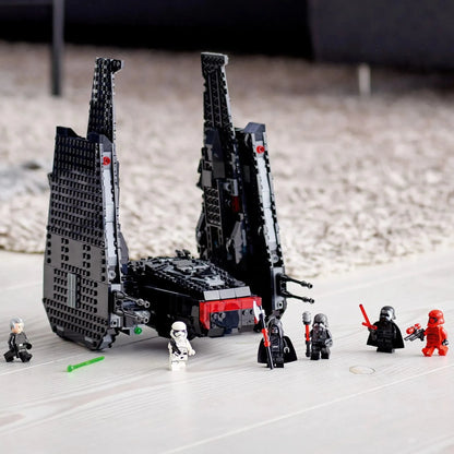 LEGO Kylo Ren's Shuttle including Kylo Ren, Pryde, Sith, Troopers and Knights 75256 StarWars