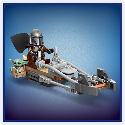 LEGO® Star Wars™ De Mandalorian en Grogu's Speederbike Bouw- en Speelset voor Kinderen Vanaf 6 Jaar - 75436
