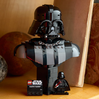 LEGO Star Wars Darth Vader Buste Bouwpakket voor Volwassenen en Woondecoratie 75439
