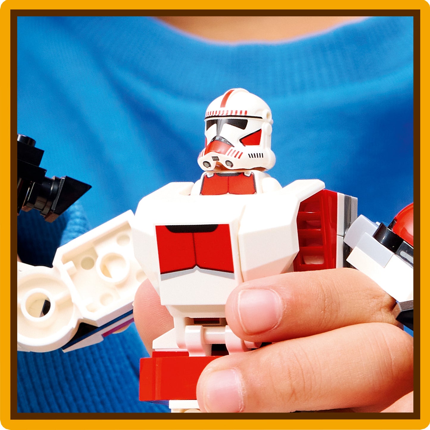 LEGO Star Wars Clone Shock Trooper Mecha Bouwpakket voor Kinderen en Decoratie 75448