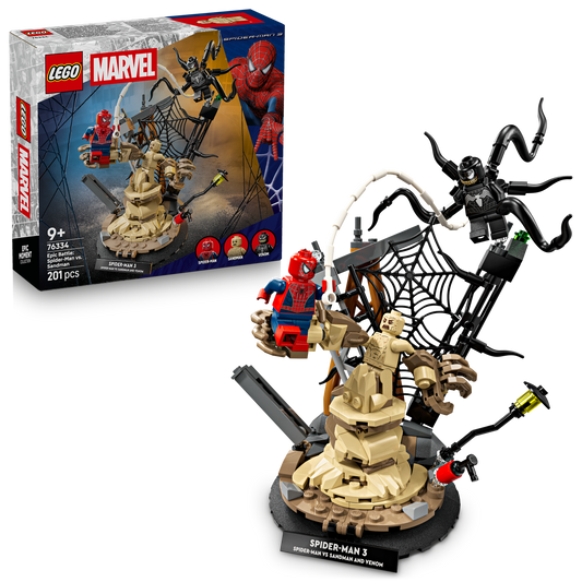 LEGO Marvel Ultieme Strijd: Spider-Man vs. Sandman Superheld Bouwpakket voor Kinderen 76334