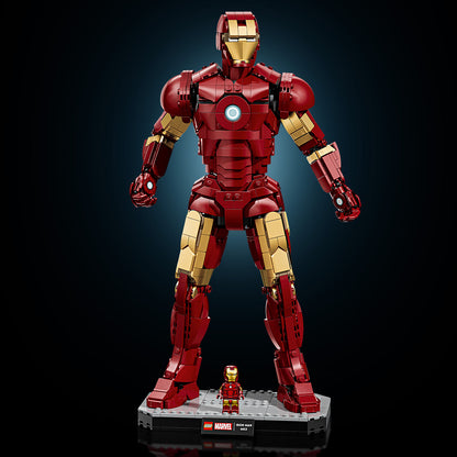 LEGO Marvel Iron Man Mark 3 – Verzameleditie Bouwpakket voor Volwassenen met Superhelden 76344