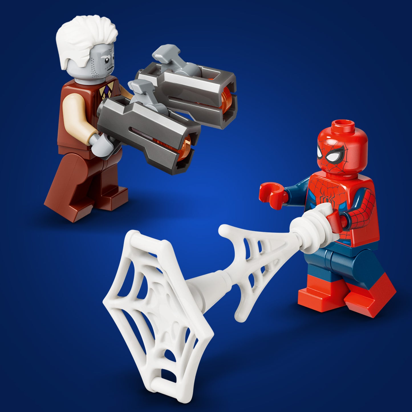 LEGO | Marvel Spider-Man Achtervolging van Gevangenistransport - Superheld Speelgoed voor Kinderen met Auto en 4 Minifiguren Incl. Tombstone en Tarantula - Cadeau voor Jongens Vanaf 8 Jaar 76349
