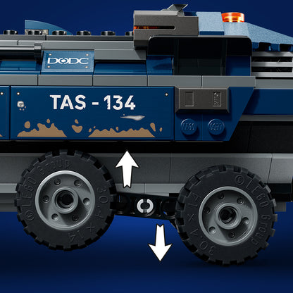 LEGO | Marvel Spider-Man Achtervolging van Gevangenistransport - Superheld Speelgoed voor Kinderen met Auto en 4 Minifiguren Incl. Tombstone en Tarantula - Cadeau voor Jongens Vanaf 8 Jaar 76349
