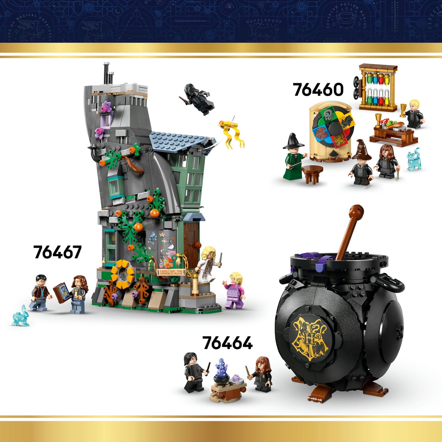 LEGO Harry Potter Kasteel Zweinstein: Ziekenzaal Bouwpakket voor Kinderen met 7 Minifiguren 76463