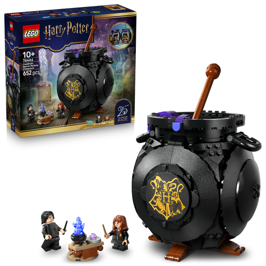 LEGO Harry Potter Ketel met Geheim Toverdrankenklaslokaal Bouwpakket voor Kinderen 76464