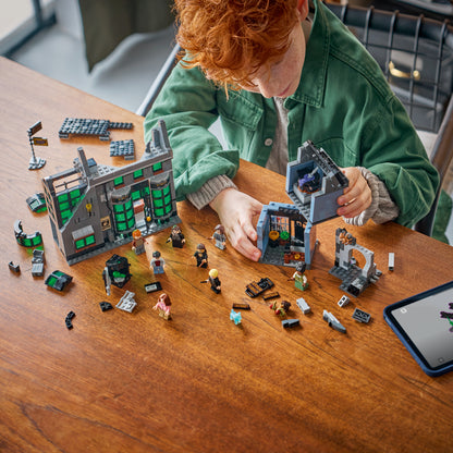 LEGO Harry Potter Verdonkeremaansteeg Tovenaarswinkels Speelgoed - Speelgoedwinkel Bouwpakket met 8 Minifiguren en Patronus - Kinderkamer Decoratie - Cadeau voor Meisjes en Jongens Vanaf 8 Jaar 76471