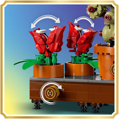 LEGO Harry Potter Zweinstein Kruidenkunde Planten - Speelgoed voor Kinderen met Kunstmatige Planten en Bloemen - Kinderkamer Decoratie - Cadeau voor Meisjes, Jongens en Fans Vanaf 12 Jaar - 76474