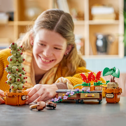 LEGO Harry Potter Zweinstein Kruidenkunde Planten - Speelgoed voor Kinderen met Kunstmatige Planten en Bloemen - Kinderkamer Decoratie - Cadeau voor Meisjes, Jongens en Fans Vanaf 12 Jaar - 76474