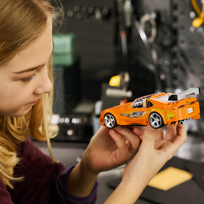 LEGO Speed Champions The Fast and The Furious Toyota Supra MK4 Auto Speelgoed voor Kinderen - Bouwpakket met Brian O’Conner Minifiguur - Cadeau voor Jongens, Tieners en Fans Vanaf 10 Jaar 77260