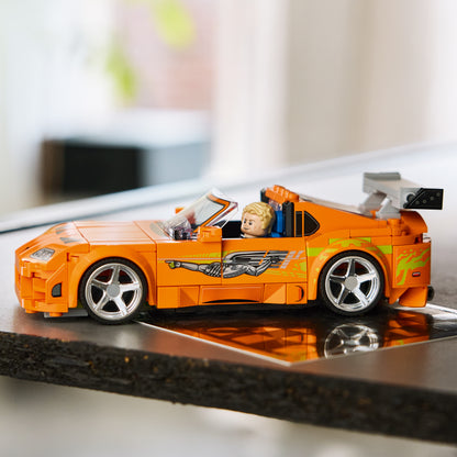 LEGO Speed Champions The Fast and The Furious Toyota Supra MK4 Auto Speelgoed voor Kinderen - Bouwpakket met Brian O’Conner Minifiguur - Cadeau voor Jongens, Tieners en Fans Vanaf 10 Jaar 77260