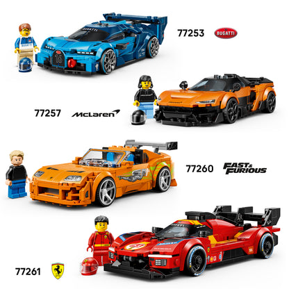 LEGO Speed Champions Ken Blocks '65 Ford Mustang Hoonicorn V1 Muscle Car Auto Speelgoed voor Kinderen - Bouwpakket met Minifiguur - Kinderkamer Decoratie - Cadeau voor Jongens Vanaf 9 Jaar 77262