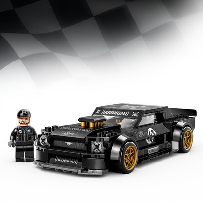 LEGO Speed Champions Ken Blocks '65 Ford Mustang Hoonicorn V1 Muscle Car Auto Speelgoed voor Kinderen - Bouwpakket met Minifiguur - Kinderkamer Decoratie - Cadeau voor Jongens Vanaf 9 Jaar 77262