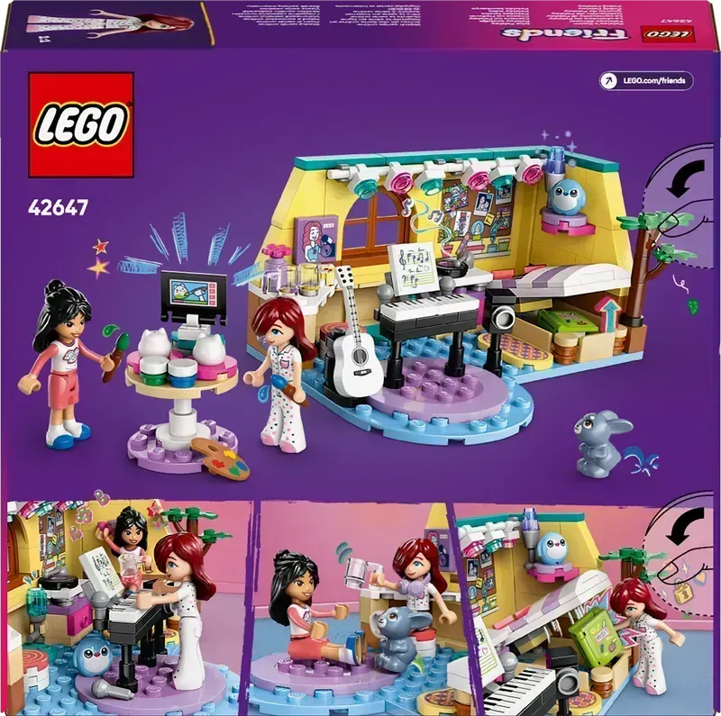 LEGO Paisleys Zimmer 42647 Friends