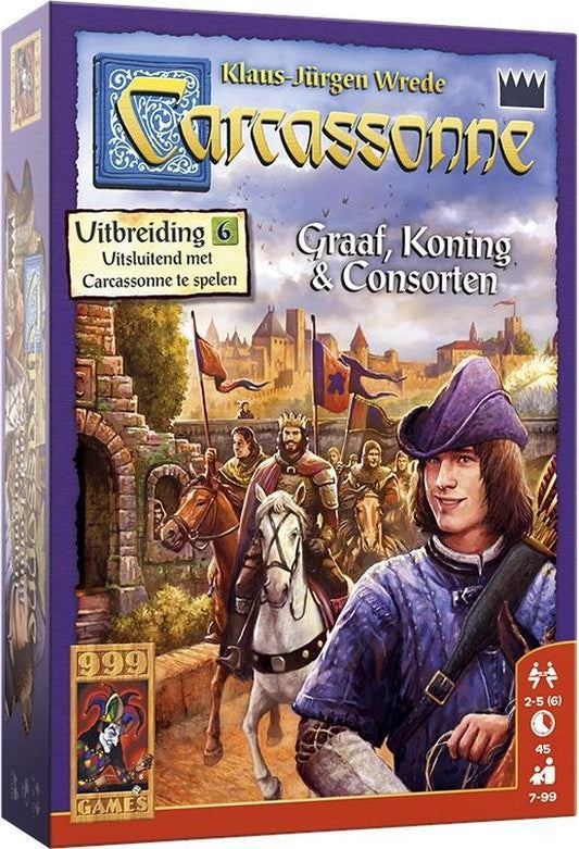 Carcassonne: Graaf, Koning en Consorten Uitbreiding