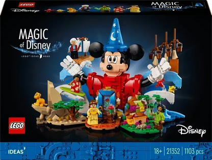 LEGO Disney 100 Celebration: Ein magisches Bauabenteuer 21352 Ideen
