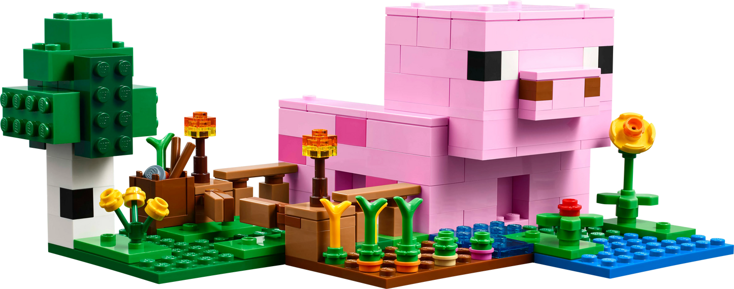 LEGO The Baby Pig House 21268 Minecraft (Pre-Order: January 2025)