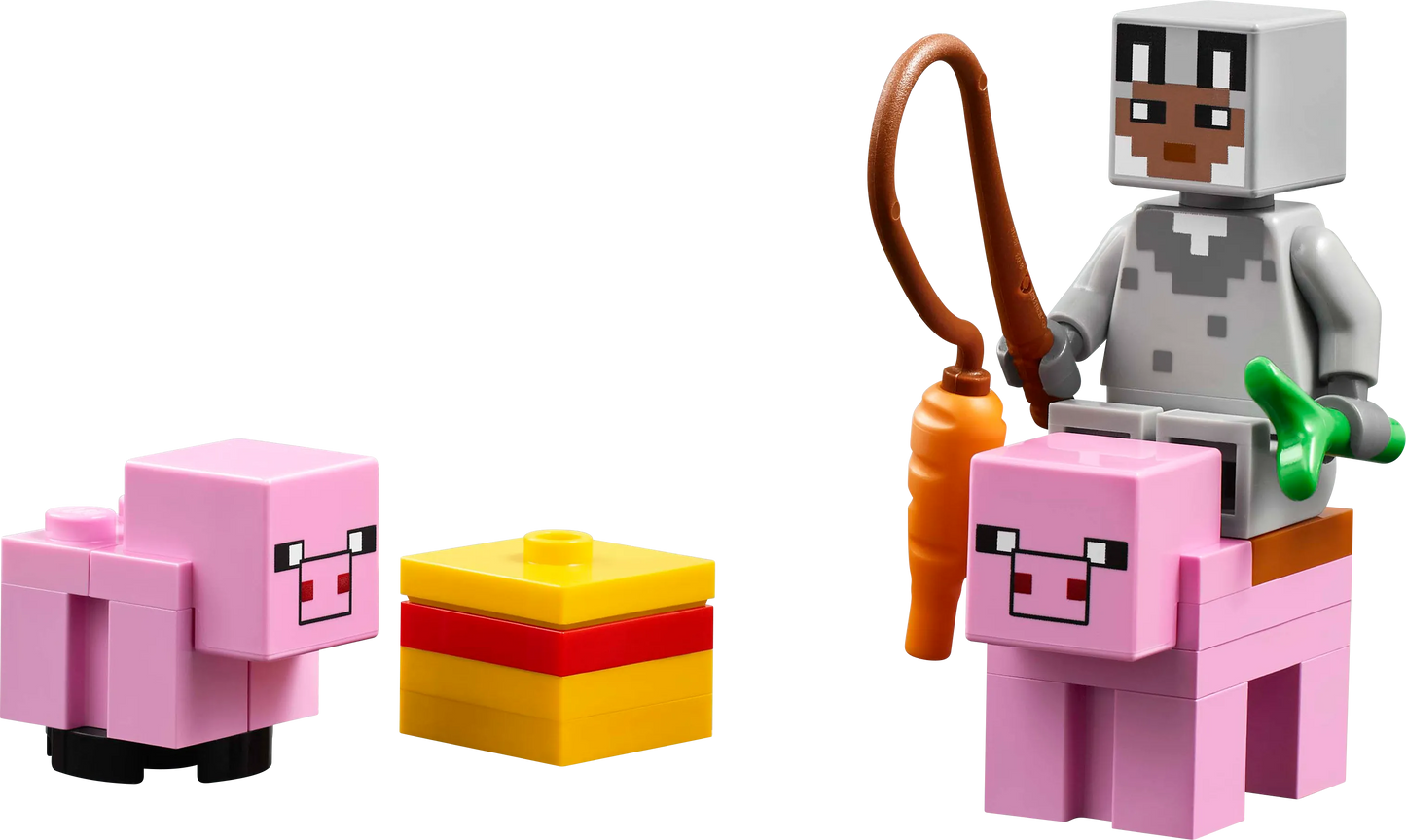 LEGO The Baby Pig House 21268 Minecraft (Pre-Order: January 2025)