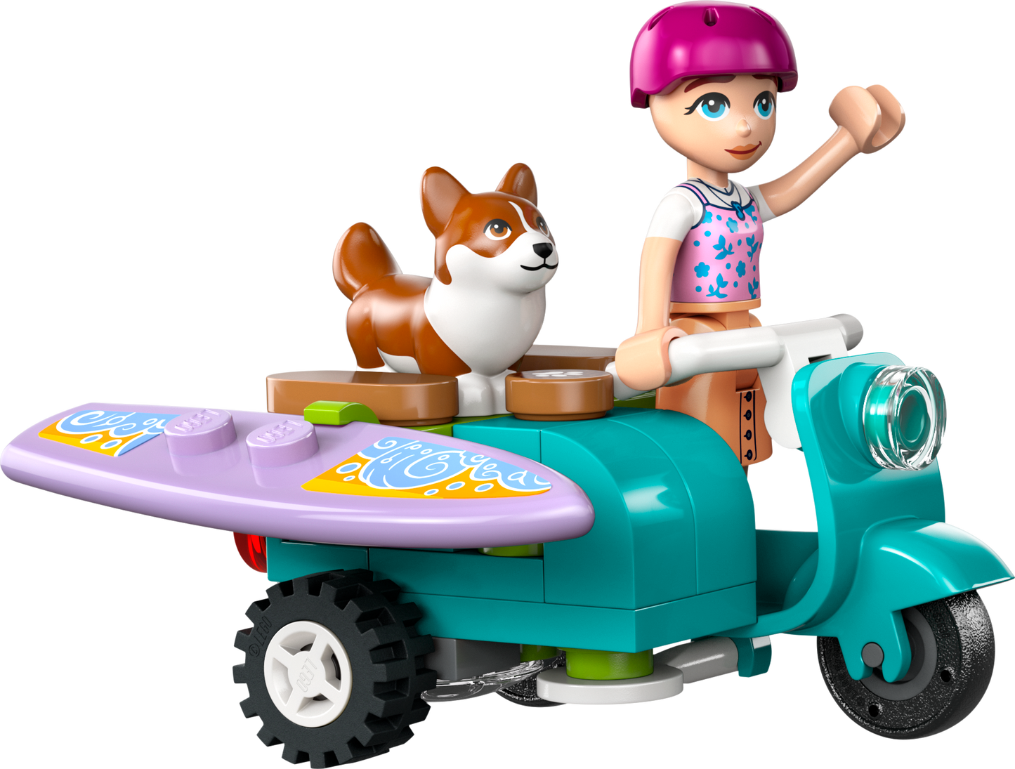 LEGO Surf &amp; Scooter Fun with the Puppies 42641 Friends (Pre-Order: January 2025)