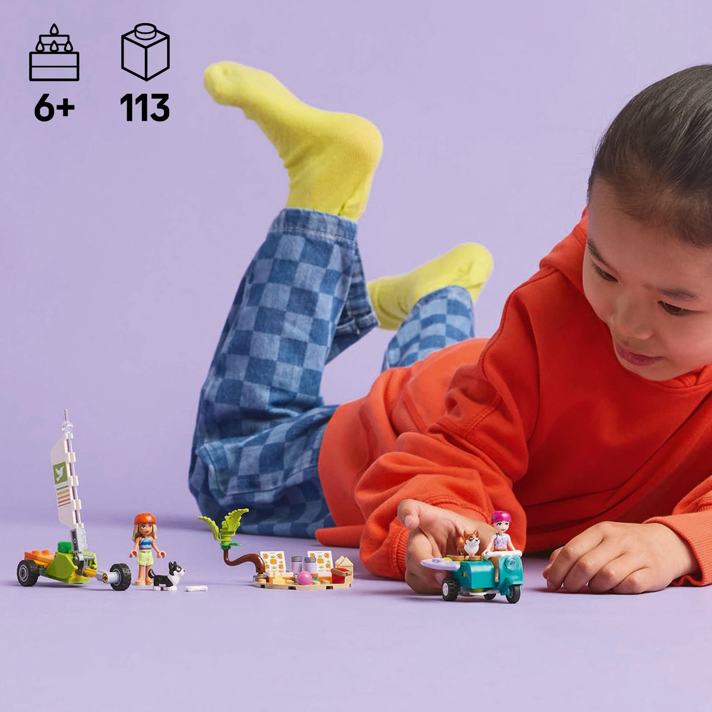 LEGO Surf &amp; Scooter Fun with the Puppies 42641 Friends (Pre-Order: January 2025)