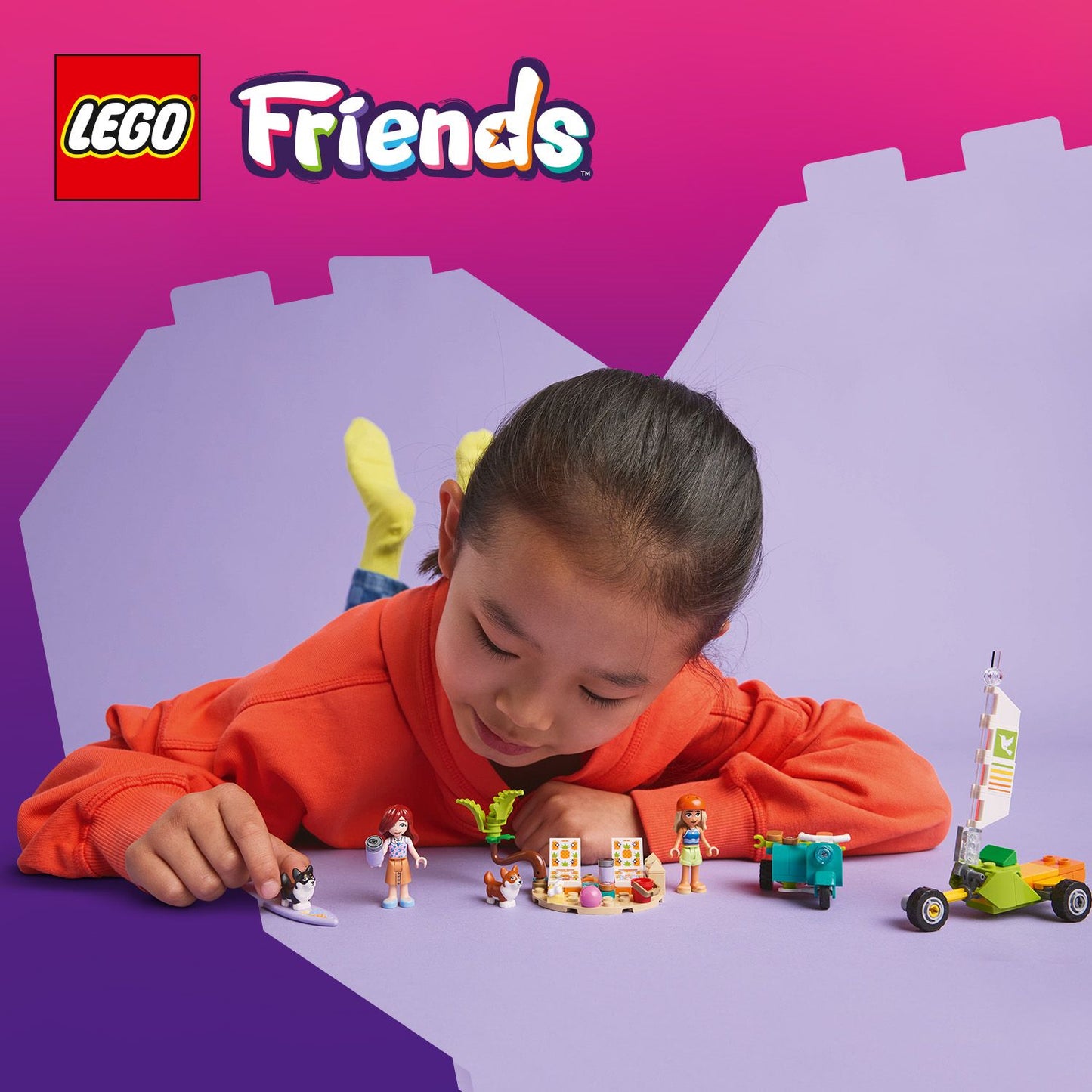 LEGO Surf &amp; Scooter Fun with the Puppies 42641 Friends (Pre-Order: January 2025)