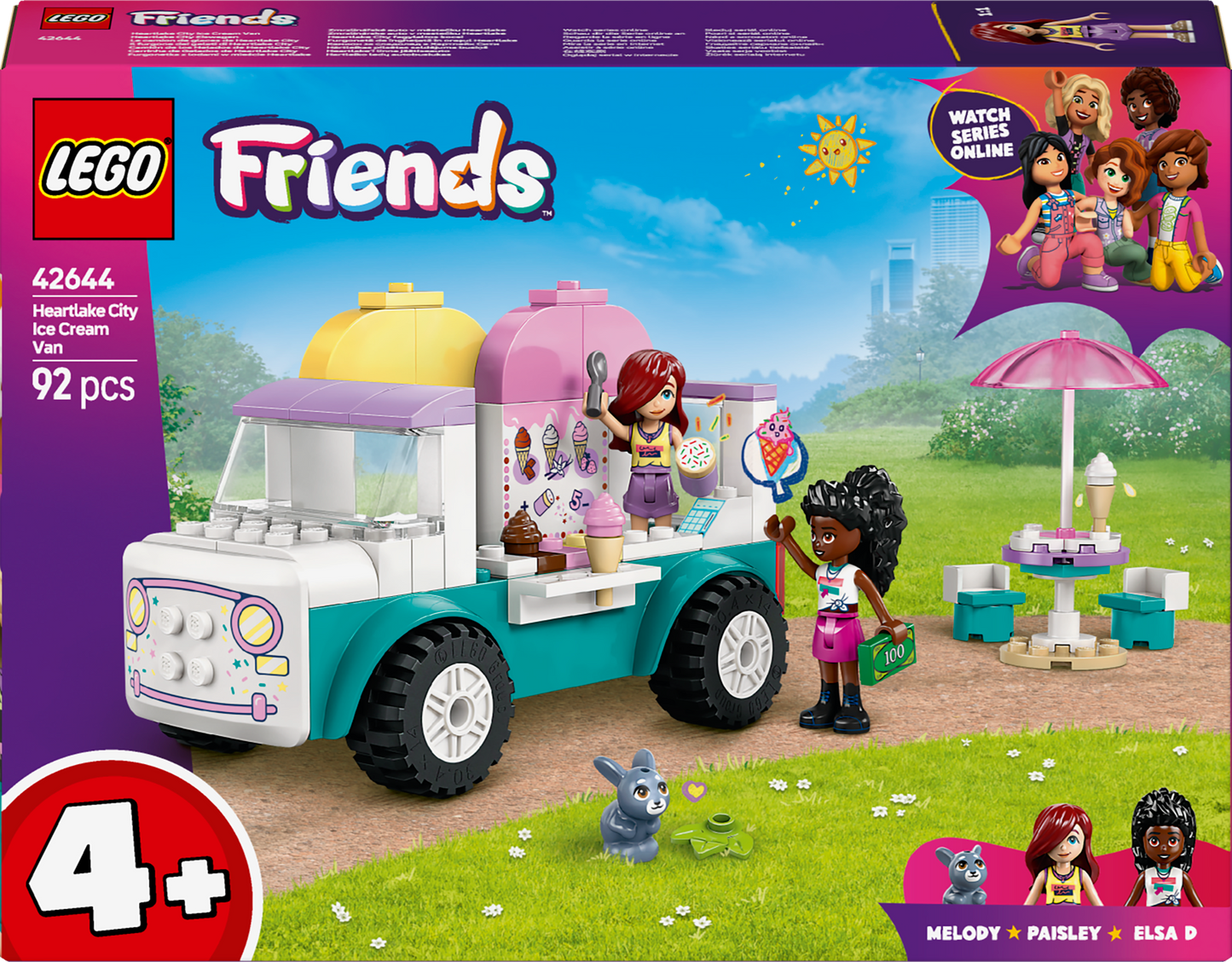 LEGO Heartlake City Ice Cream Truck 42644 City (Pre-Order: January 2025)
