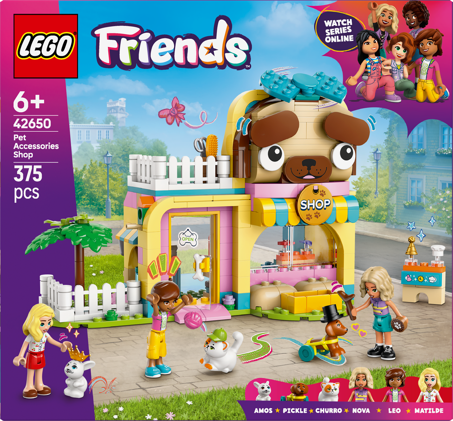 LEGO Tiere Zubehör Shop 42650 Friends