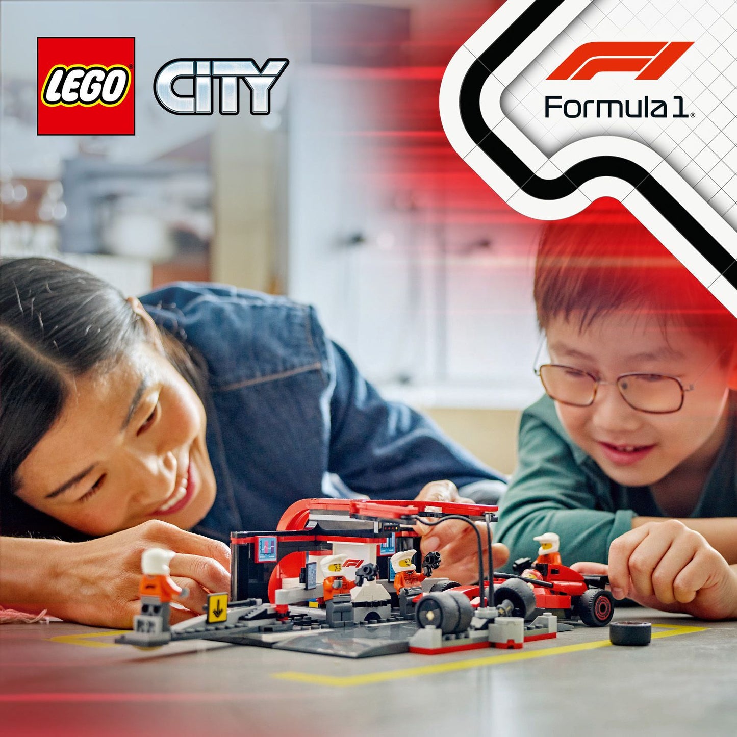 LEGO Formula 1 Pit Crew 60443 City