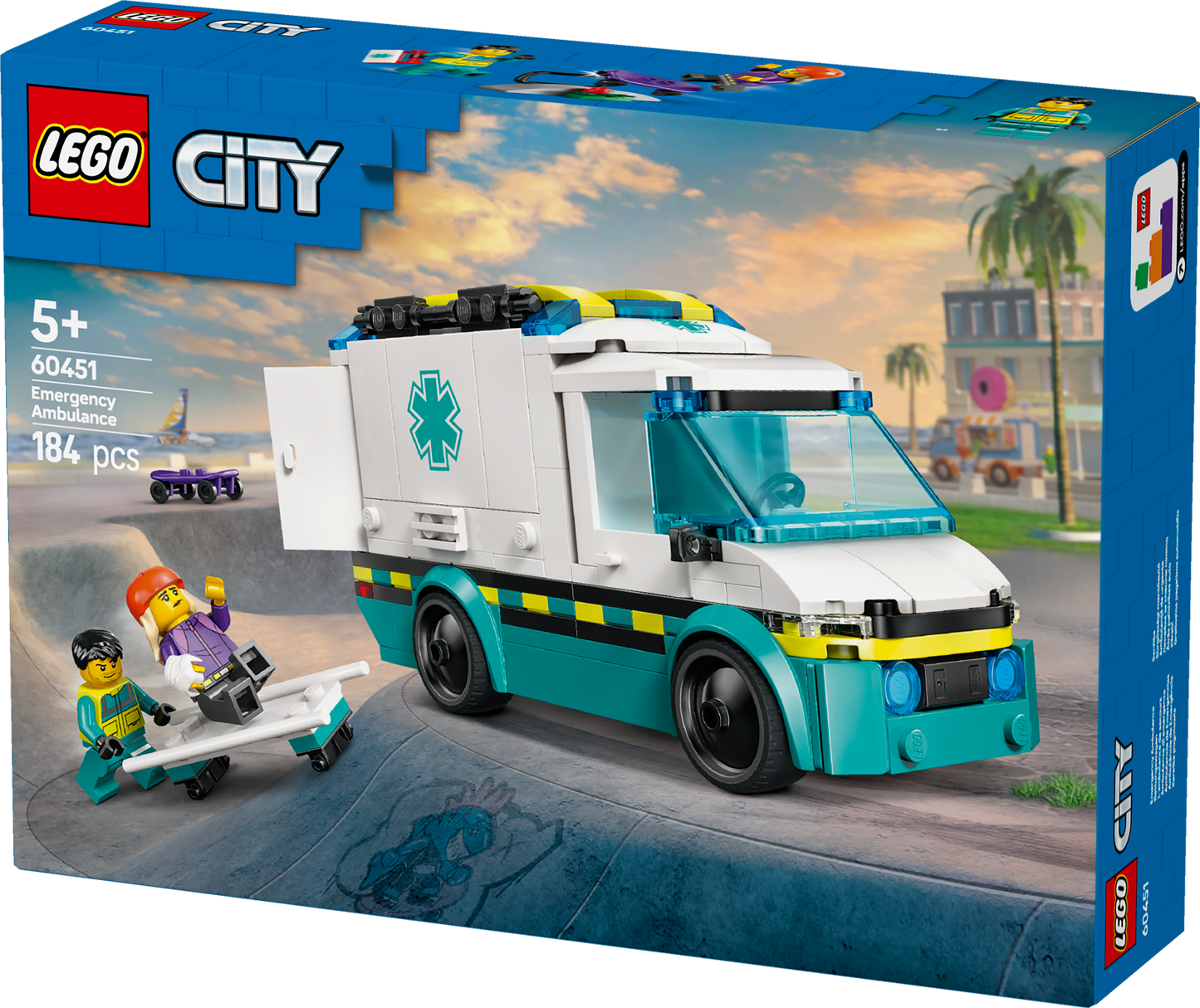 LEGO Ambulance with Brothers 60451 City