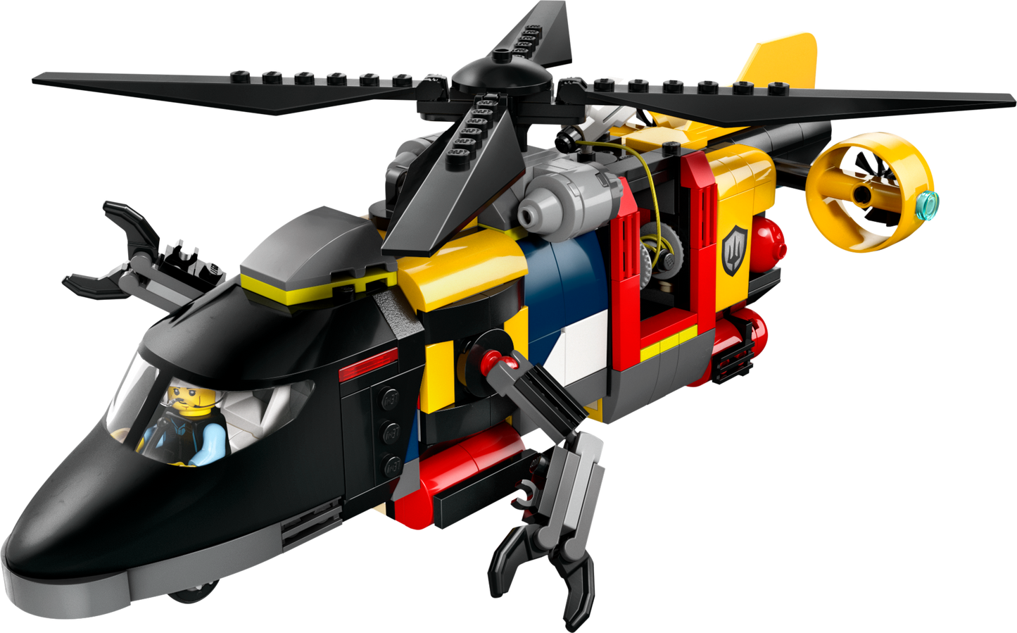 LEGO Helicopter, Fire Truck and Submarine 60462 City