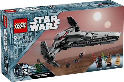LEGO Darth Maul’s Sith Infiltrator 75383 StarWars