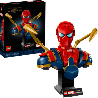 LEGO Iron Spider-Man bust 76326 Superheroes