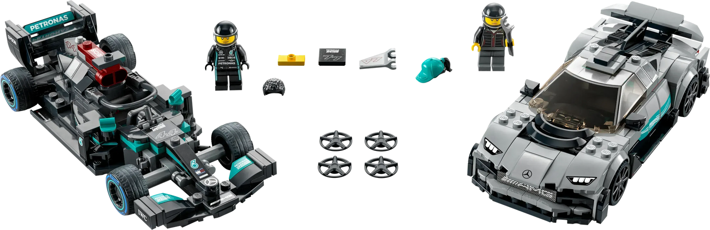 LEGO Mercedes-AMG Formula 1 W12 E Performance &amp; Mercedes-AMG Project One 76909 